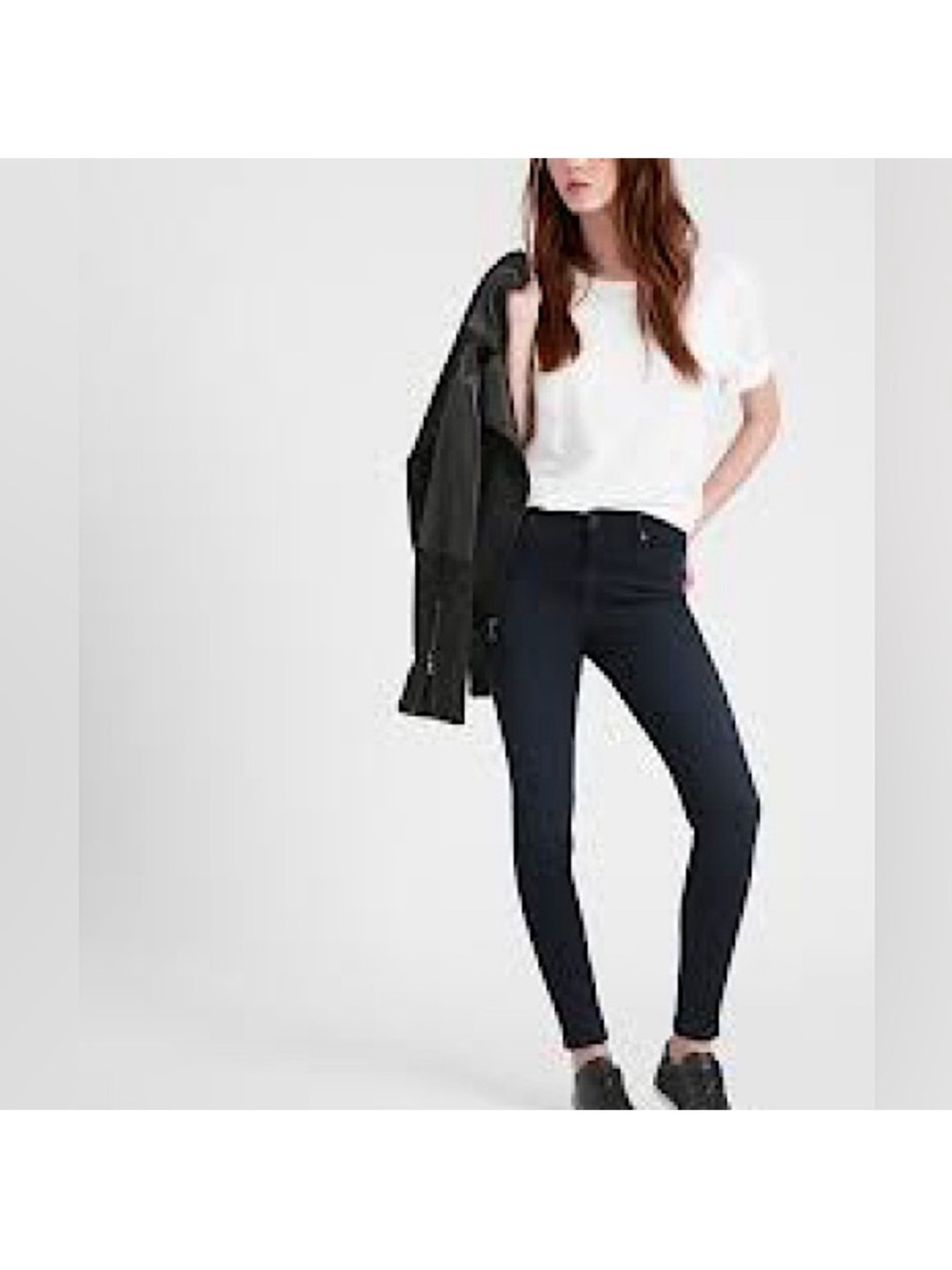 Banana Republic High-Rise Luxe Sculpt Ankle Jean